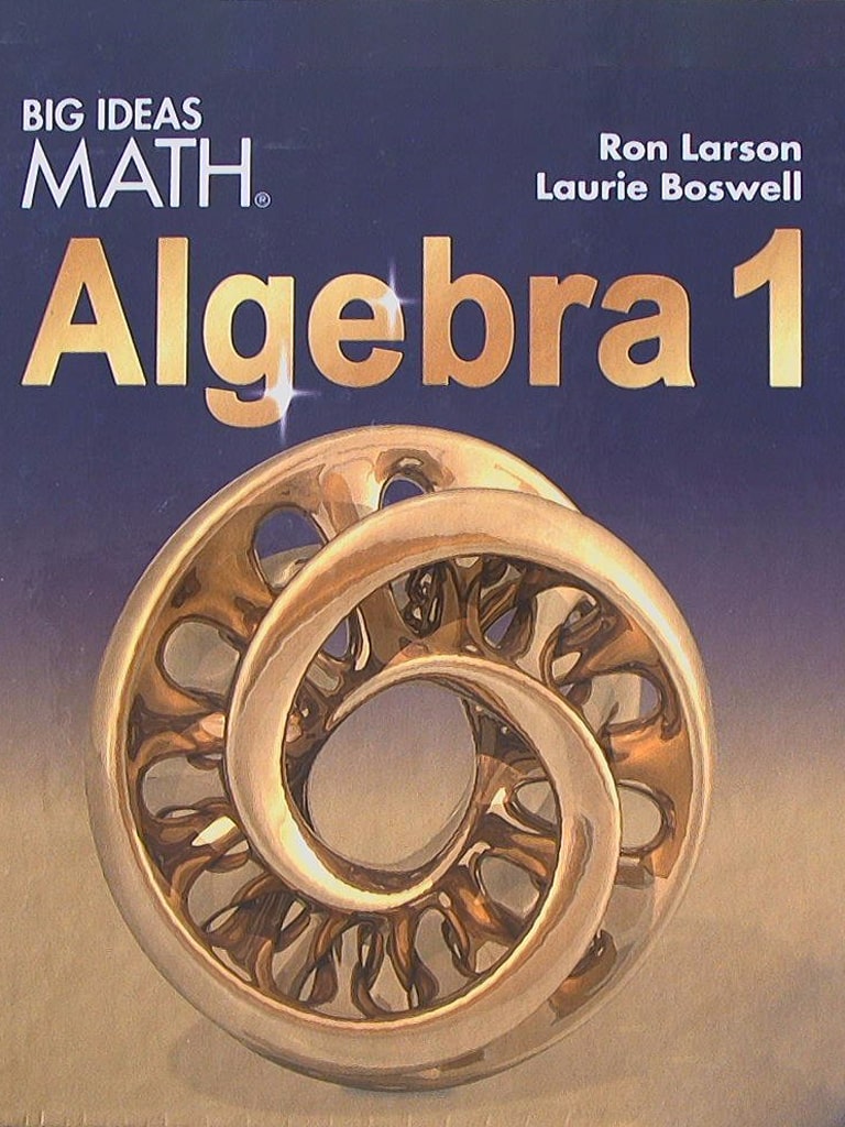 Big Ideas Math Algebra 1 2015 9781608408382